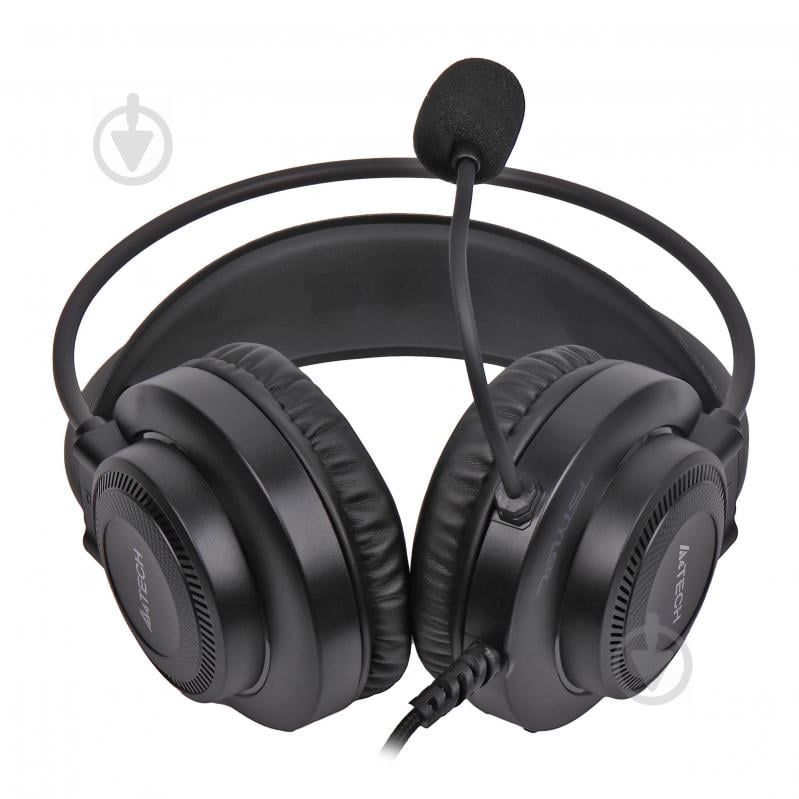 Наушники A4Tech FH200U (Grey) grey (FH200U (Grey)) Fstyler USB Stereo Headphone - фото 3