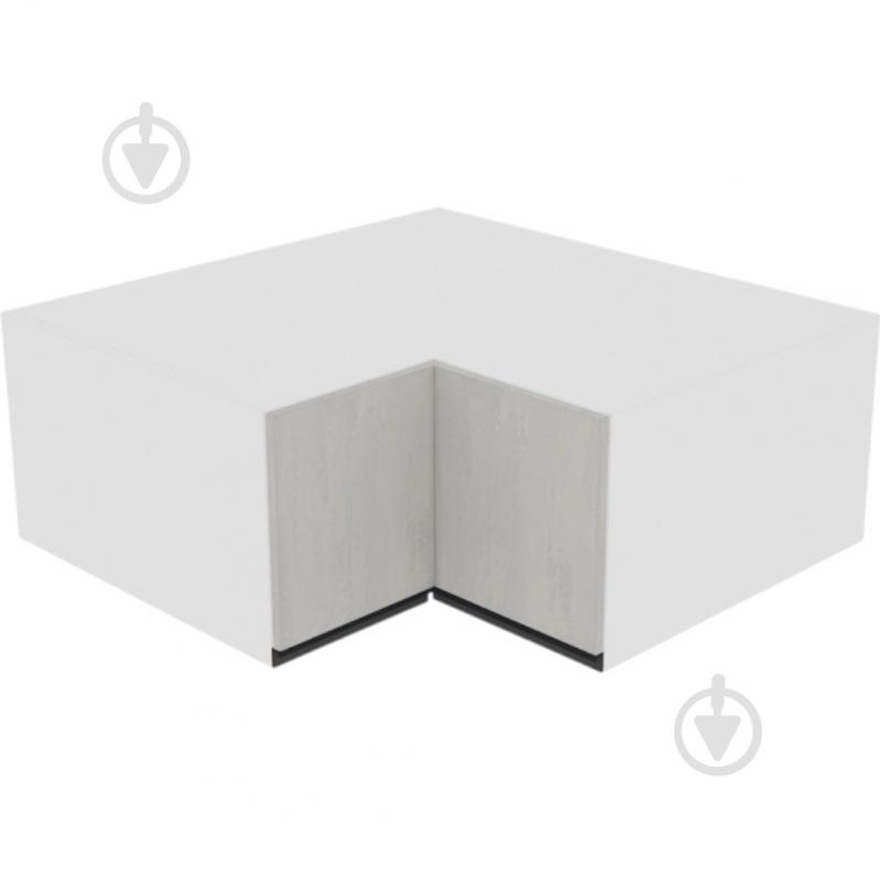 Шкаф Софи (А 90х90 прямой (570) правая) шелковый камень/белый Світ Меблів - фото 1