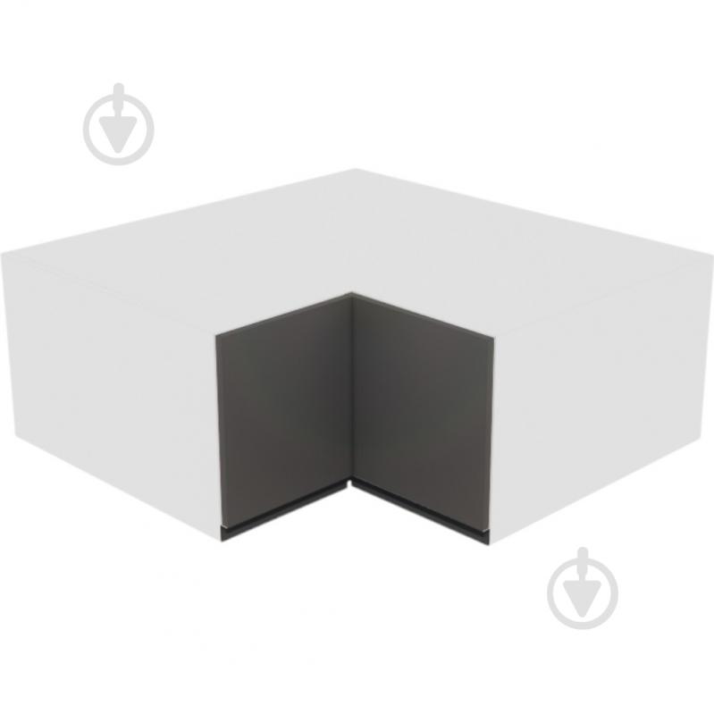 Шафа Софі (А 90х90 прямий (570) ліва) графіт сірий/білий Світ Меблів - фото 1 Шафа Софі (А 90х90 прямий (570) ліва) графіт сірий/білий Світ Меблів - фото 1