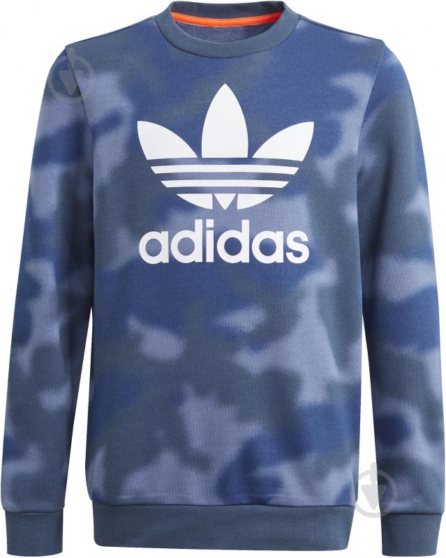 Світшот Adidas CREW GN4130 р. 140 синій - фото 1