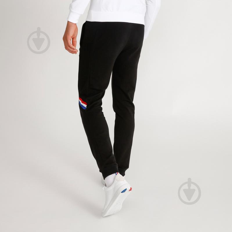 Брюки Le Coq Sportif TRI PANT REGULAR N1 M 1920933-LCS р. XS черный - фото 4