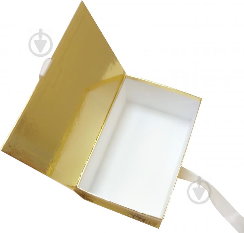 Коробка подарункова FLOCASE 23х15х10 см золото - фото 2
