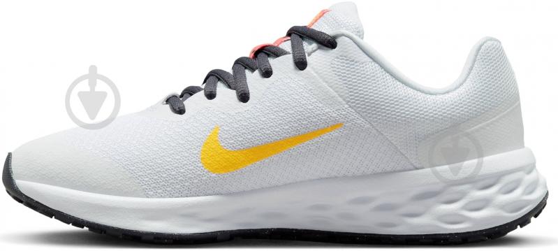 Кроссовки дитячі демісезонні Nike REVOLUTION 6 NN (GS) DD1096-101 р.36,5 белые - фото 4