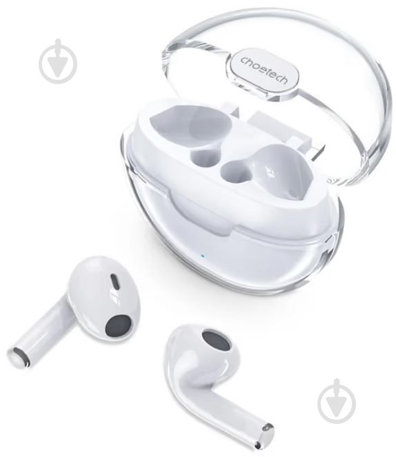 Bluetooth-гарнитура Choetech white (BH-T08) - фото 3