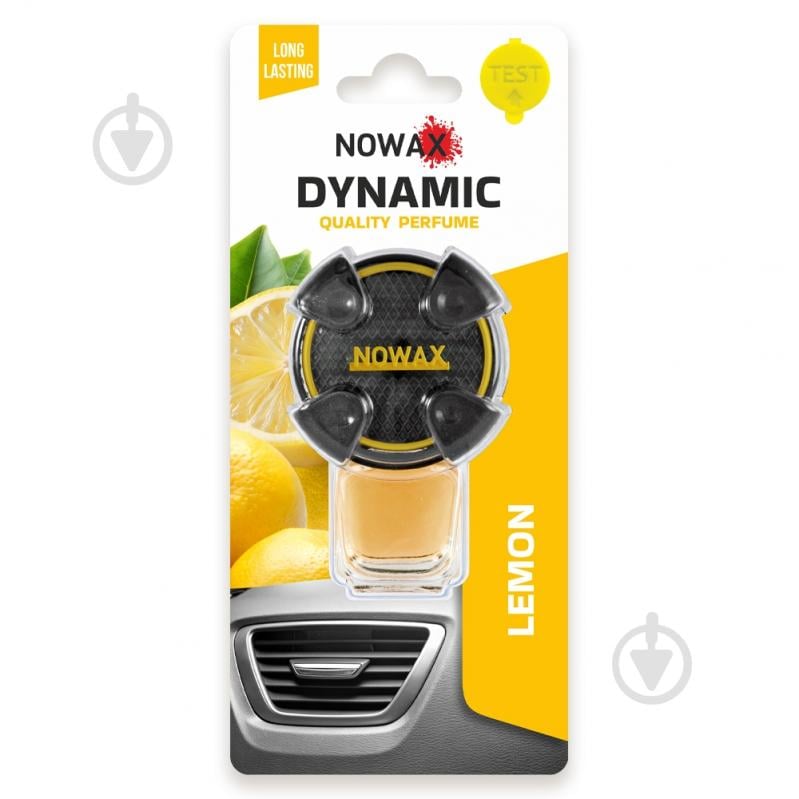 Ароматизатор підвісний Nowax Dynamic Lemon NX07791 63 мл - фото 1 Ароматизатор підвісний Nowax Dynamic Lemon NX07791 63 мл - фото 1