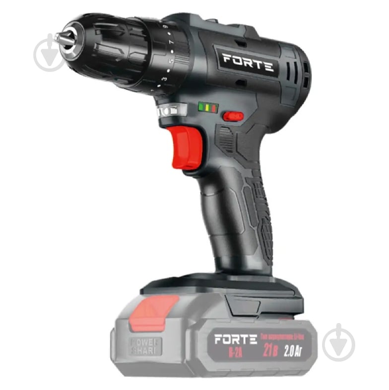 Шуруповерт акумуляторний Forte SOLO CD-21