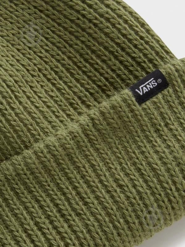 Шапка Vans CORE BASIC WS BEANIE VN0A34GVZBF1 р.one size зелений - фото 2