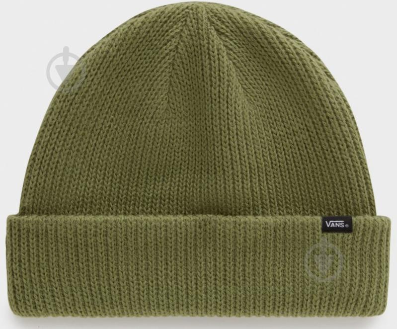 Шапка Vans CORE BASIC WS BEANIE VN0A34GVZBF1 р.one size зелений - фото 1