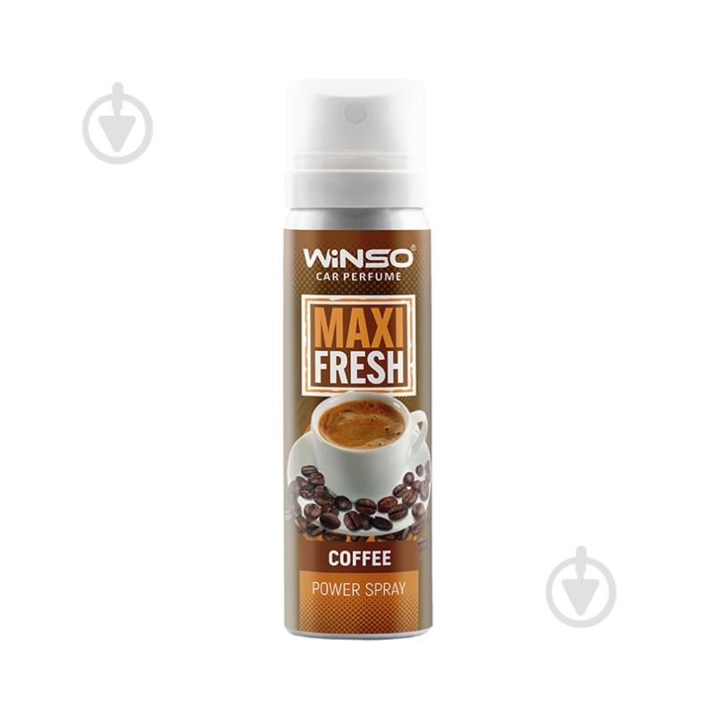 Ароматизатор подвесной WINSO Maxi Fresh Coffee 830400 75 мл - фото 1