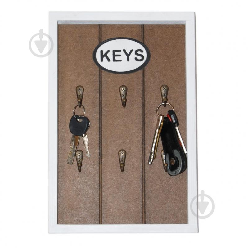 Ключница Woodville Стокгольм палисандр - фото 1 Ключница Woodville Стокгольм палисандр - фото 1