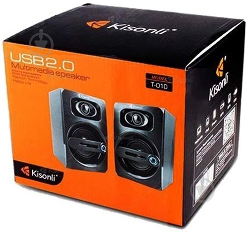 Акустична система Kisonli T-010/23415 2.0 black - фото 3