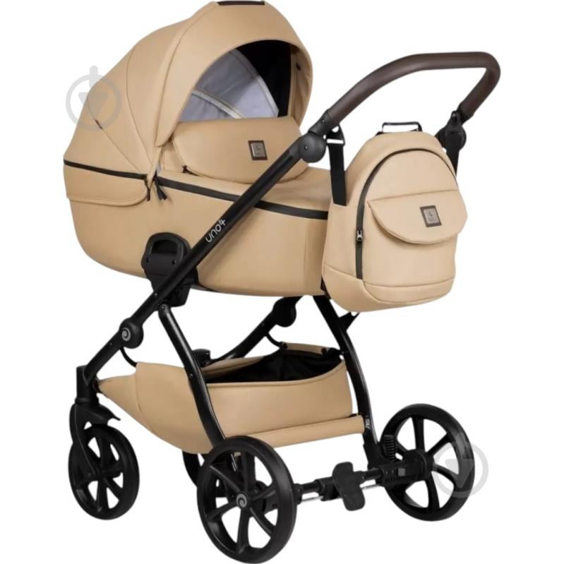 Коляска универсальная TUTIS Uno5 plus Leather Collection Caramel (1402167) - фото 1