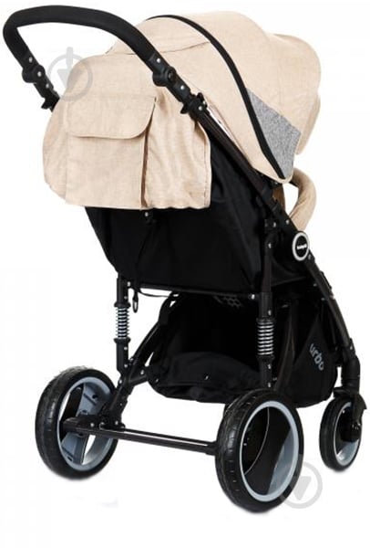 Коляска прогулянкова Babyhit Turbo Grey, бежевий з сірим 71235 - фото 4