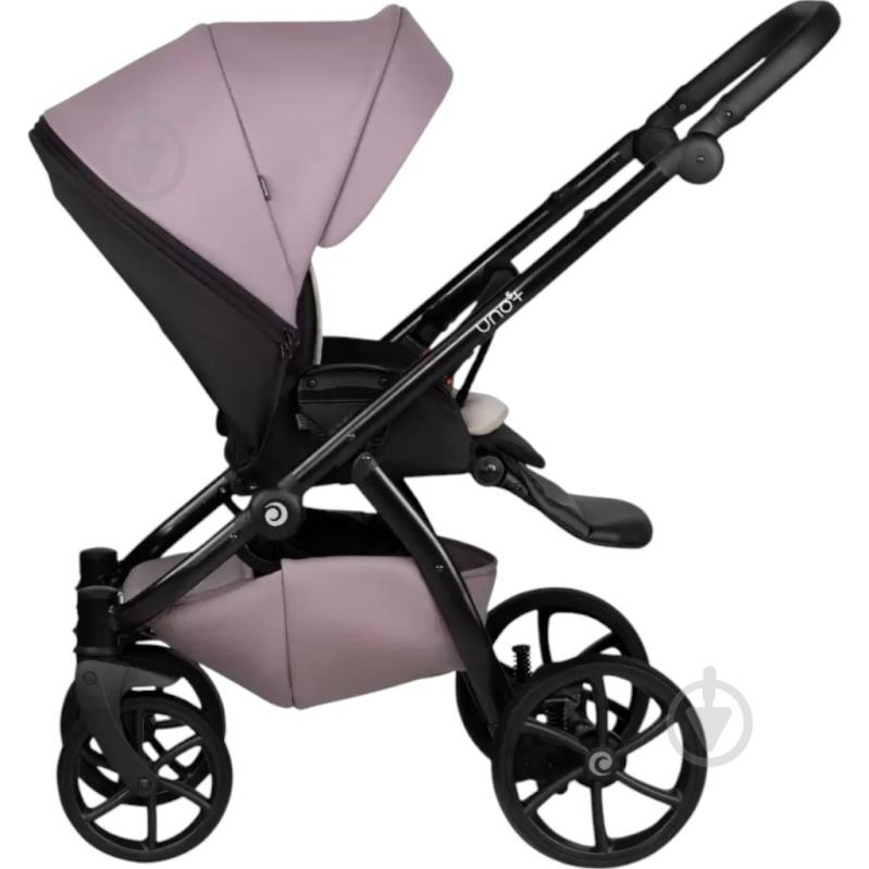 Коляска универсальная TUTIS Uno5 plus Leather Collection Mauve (1402035) - фото 4