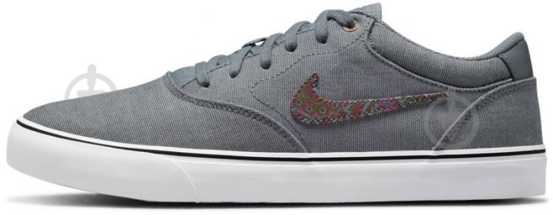 Кроссовки мужские Nike SB CHRON 2 CNVS PRM DM3513-002 р.47,5 серые - фото 3
