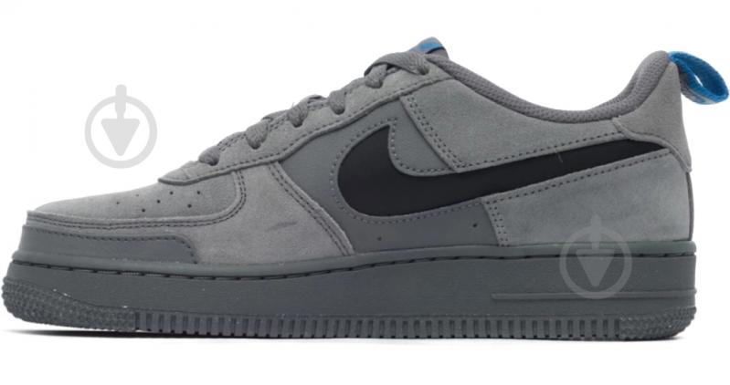 Кросівки дитячі демісезонні Nike AIR FORCE 1 GS DQ1097-001 р.38 сірі - фото 2