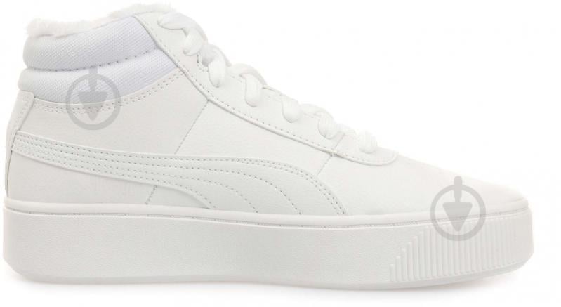 Ботинки Puma VIKKY STACKED MID WTR PUMA WHITE-PUMA WH 37220502 р.38,5 белый - фото 2