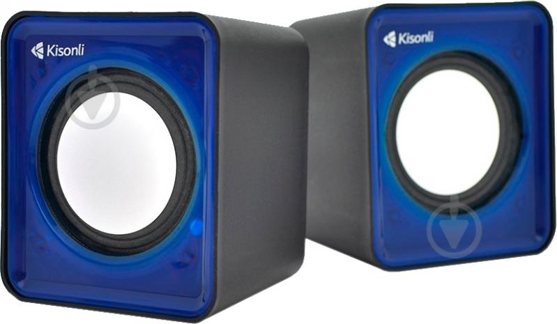 Акустическая система Kisonli V310Bl/23391 2.0 blue - фото 1