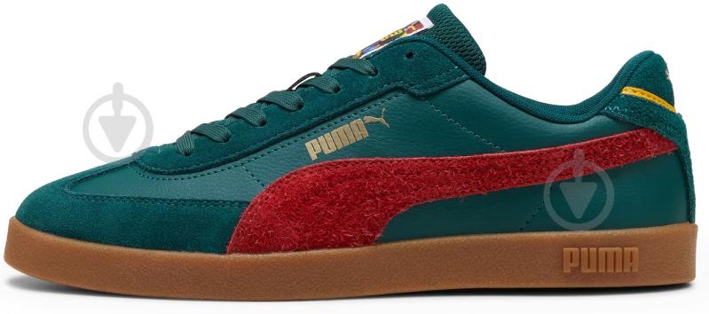 Кросівки унісекс демісезонні Puma CLUB II ERA YOS 39961301 р.45 зелені - фото 1