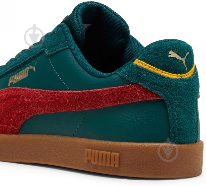 Кросівки унісекс демісезонні Puma CLUB II ERA YOS 39961301 р.45 зелені - фото 5