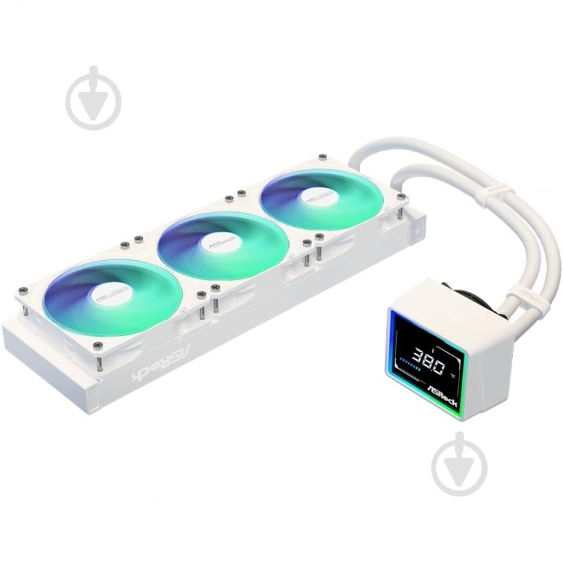 Система водяного охолодження ASRock Challenger White 360 Digital - фото 4