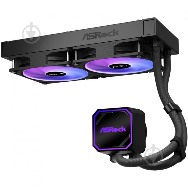 Система водного охлаждения ASRock Pro 240 ARGB - фото 3 Система водного охлаждения ASRock Pro 240 ARGB - фото 3