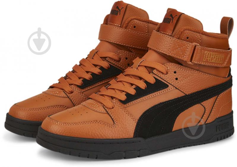 Черевики Puma RBD GAME WTR WARM CHESTNUT-PUMA BLACK-PU 38760403 р.41 коричневий - фото 4