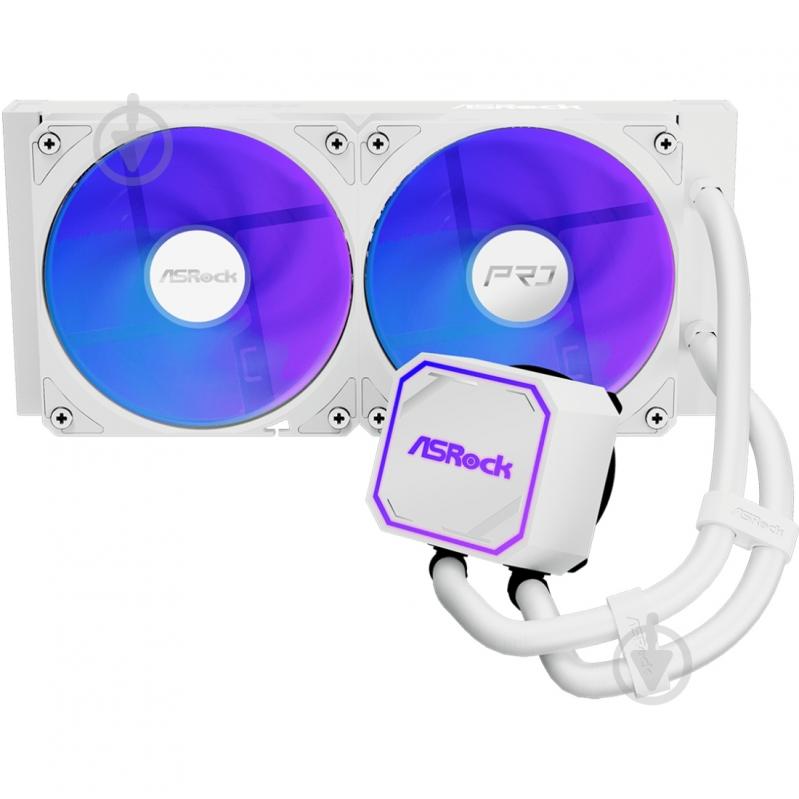 Система водного охлаждения ASRock Pro White 240 ARGB - фото 1 Система водного охлаждения ASRock Pro White 240 ARGB - фото 1