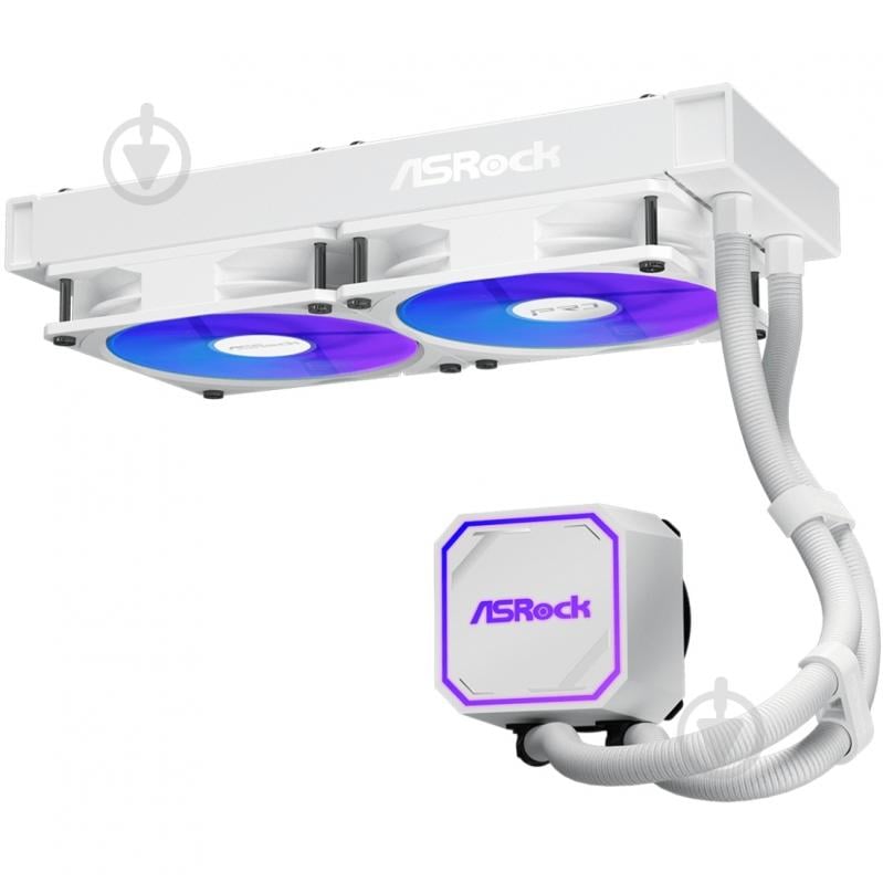 Система водного охлаждения ASRock Pro White 240 ARGB - фото 3 Система водного охлаждения ASRock Pro White 240 ARGB - фото 3