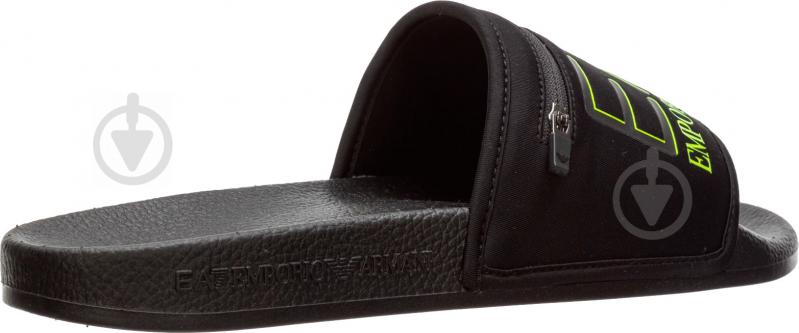 Шльопанці EA7 Slipper XCP002-XK145-M552 р.45 1/3 чорний - фото 2