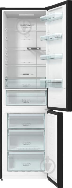 Холодильник Gorenje NRK6201SYBK - фото 5