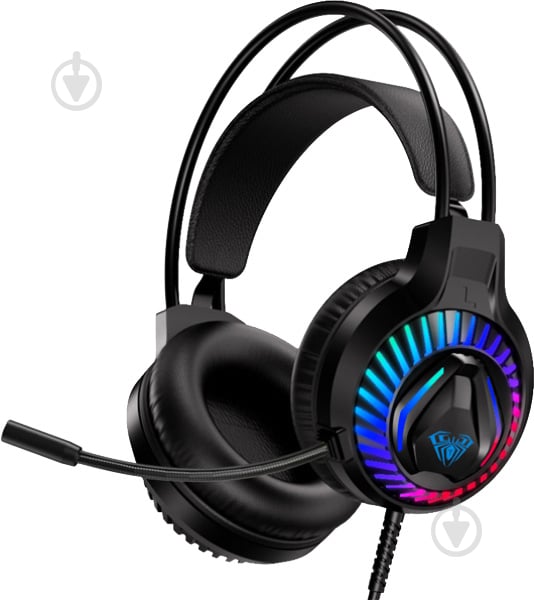 Гарнитура Aula S605 Wired gaming headset black (6948391235202) - фото 1