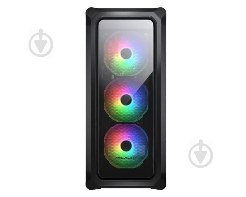 Корпус Cougar Archon 2 RGB (Black) 3*120mm ARGB Fan, ATX/mATX/mini-ITX - фото 2