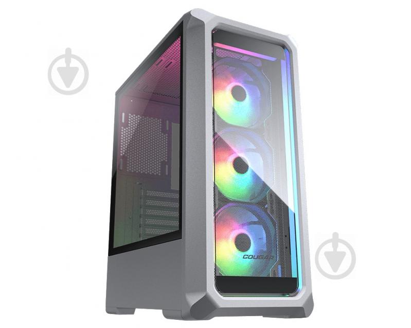 Корпус Cougar Archon 2 RGB (White) 3*120mm ARGB Fan Pre-installed, ATX/mATX/mini-ITX - фото 1