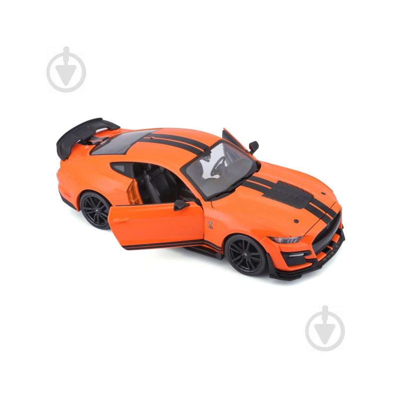 Автомодель Maisto 2020 Ford Mustang Shelby GT500 1:24 31532 orange - фото 4