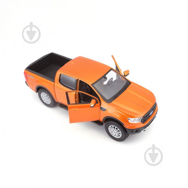 Автомодель Maisto 2019 Ford Ranger 1:24 31521 met. orange - фото 3