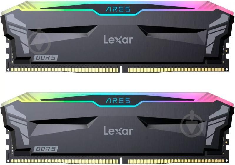 Оперативна пам'ять Lexar DDR5 SDRAM 32 GB (2x16GB) 7200 MHz (LD5U16G72C34LA-RGD) - фото 1