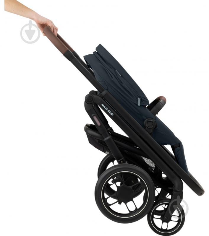 Коляска универсальная 2 в 1 Maxi-Cosi Plaza Plus Essential Graphite - фото 14