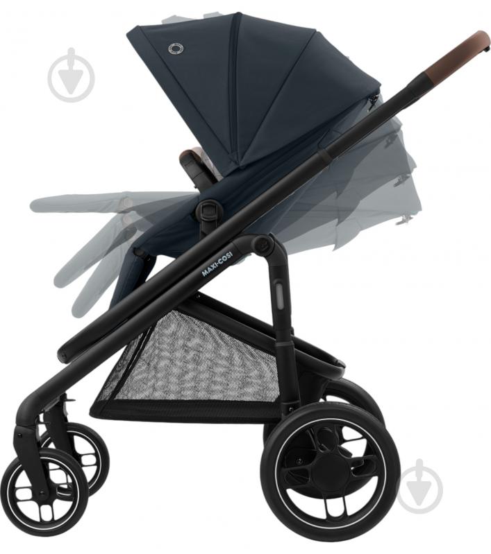 Коляска универсальная 2 в 1 Maxi-Cosi Plaza Plus Essential Graphite - фото 7