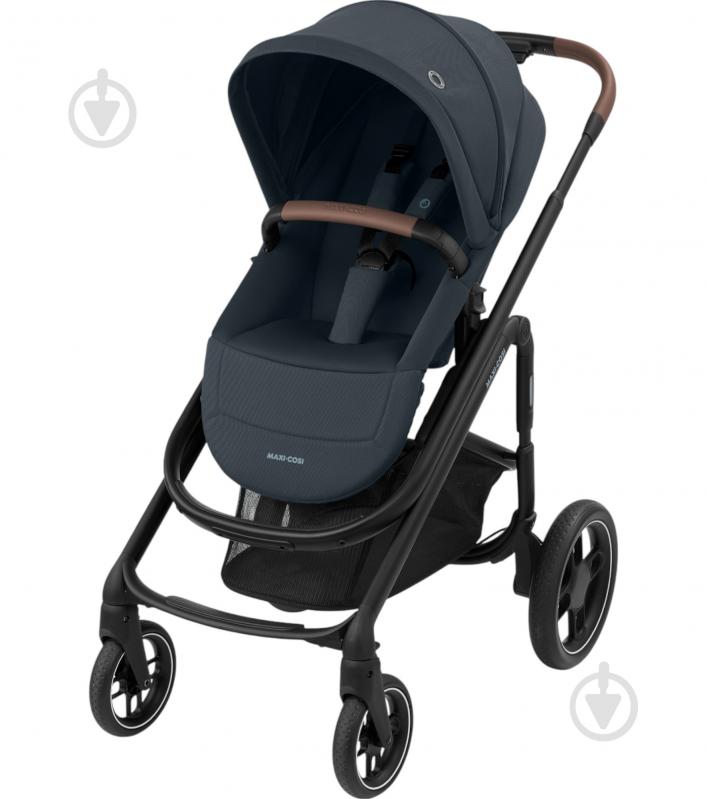 Коляска универсальная 2 в 1 Maxi-Cosi Plaza Plus Essential Graphite - фото 1