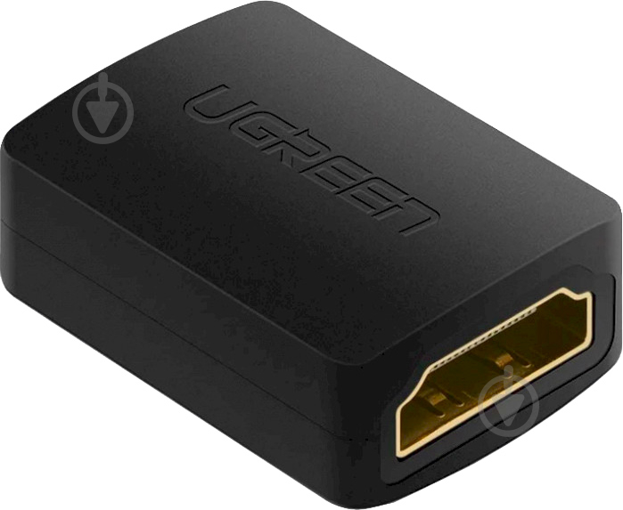 З'єднувач UGREEN кабелів HDMI v2.0 F/F чорний (20107) - фото 1