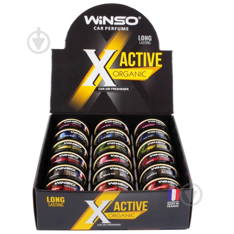 Ароматизатор подвесной WINSO Organic X Active MIX №1 500036 40 мл - фото 3
