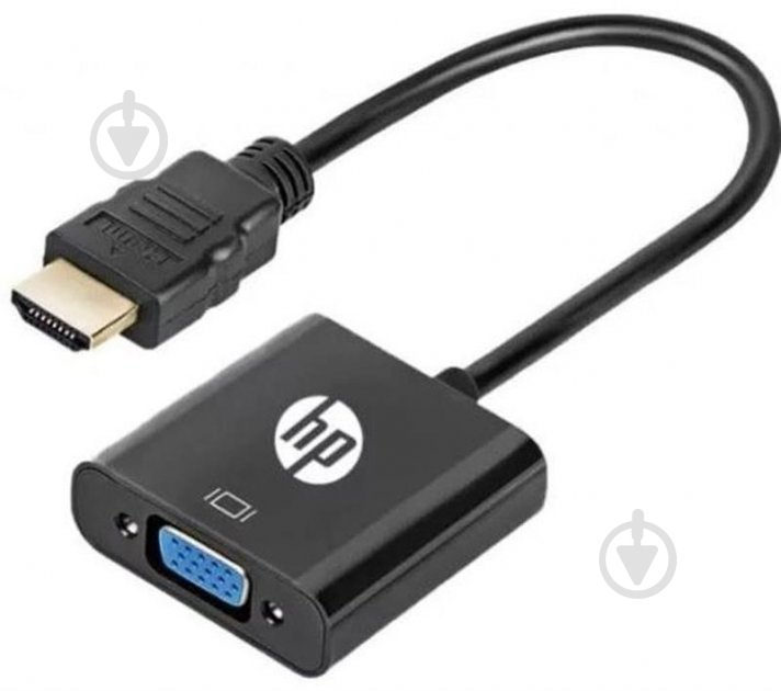 Перехідник HP HDMI - VGA (F) чорний (DHC-CT500) - фото 2