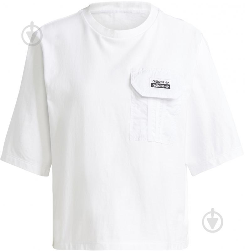 Футболка Adidas TEE GN4251 р.M белый - фото 1