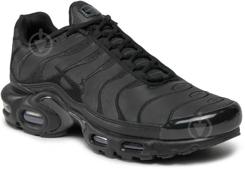 Кросівки чоловічі демісезонні Nike AIR MAX PLUS AJ2029-001 р.44 чорні - фото 4