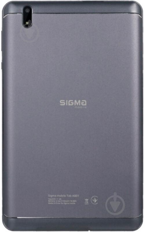 Планшет Sigma mobile TAB A801 8" 3/32GB Wi-Fi + LTE grey - фото 3