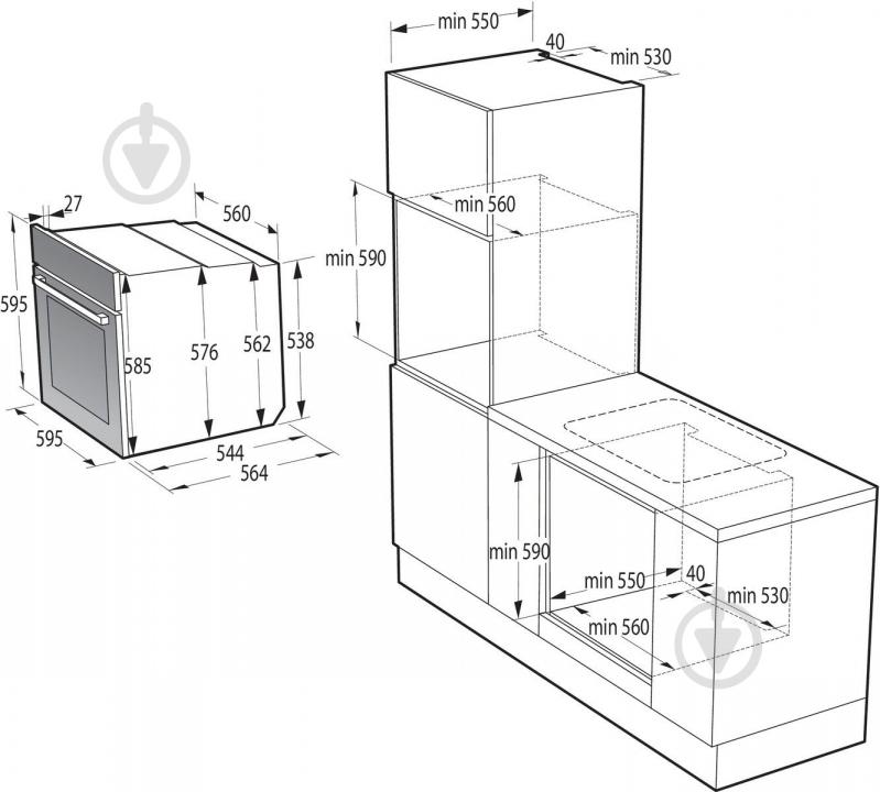 Духовой шкаф Gorenje BPS6737E02B - фото 17