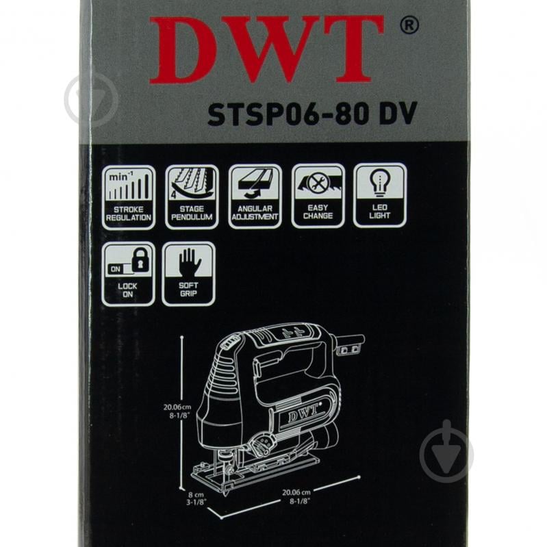 Электролобзик DWT STSP06-80 DV STSP06-80 DV - фото 10 Электролобзик DWT STSP06-80 DV STSP06-80 DV - фото 10