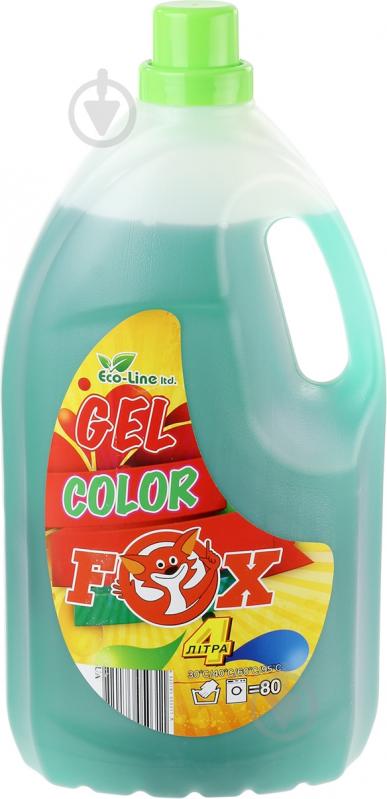 Гель для машинной и ручной стирки Fox Color 4 л - фото 1