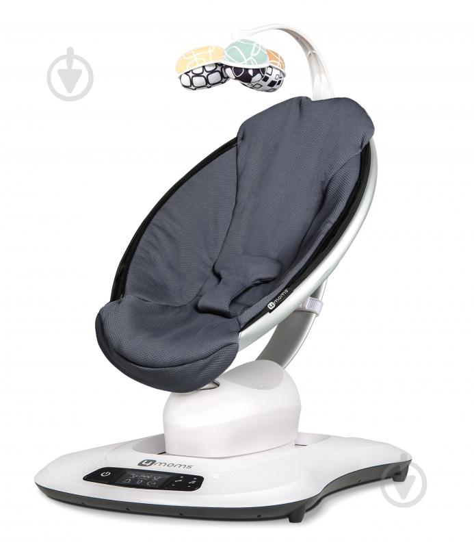 Крісло-гойдалка 4MOMS mamaRoo темно-сіре Mesh - фото 1
